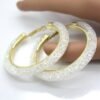 Gold-plated Earrings, Crystal Mesh Chain, Female Earring Jewelry Earrings 13