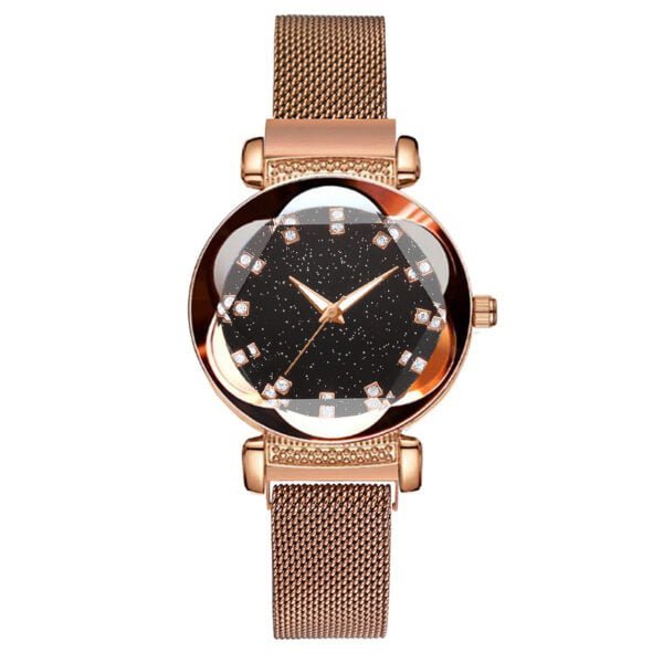 Niche, Vibrato, The Same Watch, Starry Sky Magnet Watch, Rose Gold Watch Head, Big Diamond watches 7