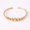 Gold-plated brass bead bracelet Bracelets 14