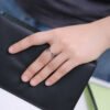 Simple Student Jewelry Double Wavy Ring Gir Rings 12