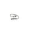 Fashionable English Letter Hollow Belief Ring Rings 11