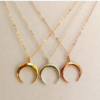 Bohemian Double Necklace Gold Plated Ladies Clavicle Necklace Necklaces 10
