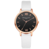 PU leather strap rose gold fashion casual fashion watch ladies black dial watch female models watches 17 PU leather strap rose gold fashion casual fashion watch ladies black dial watch female models watches 17