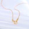 Scallop Conch Shell Pendant Necklace Gold and Silver Clavicle Chain Necklaces 13