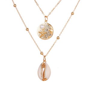 Trendy natural gold-plated necklace Necklaces Trendy natural gold-plated necklace Necklaces