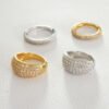 Full Diamond High Sense Fine Polished Ring Rings 10 Full Diamond High Sense Fine Polished Ring Rings 10