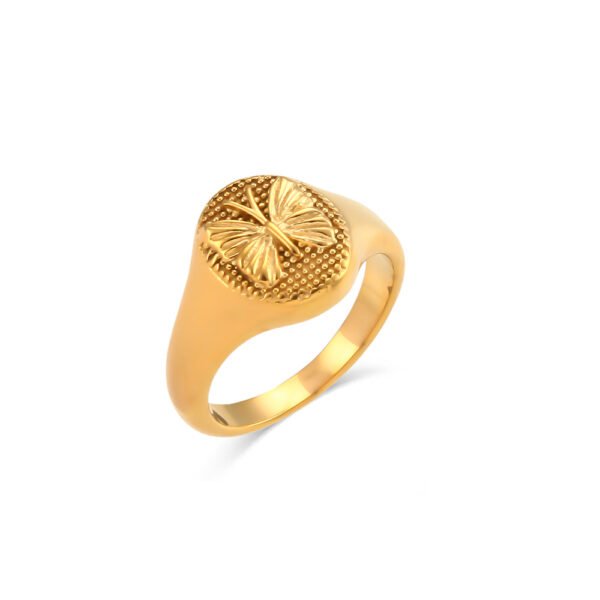 European And American Popular Vintage Pattern Carved Ring Rings 4