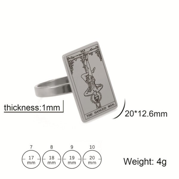 Steel Ring Net Celebrity Small Red Book Push Jewelry Rings 8