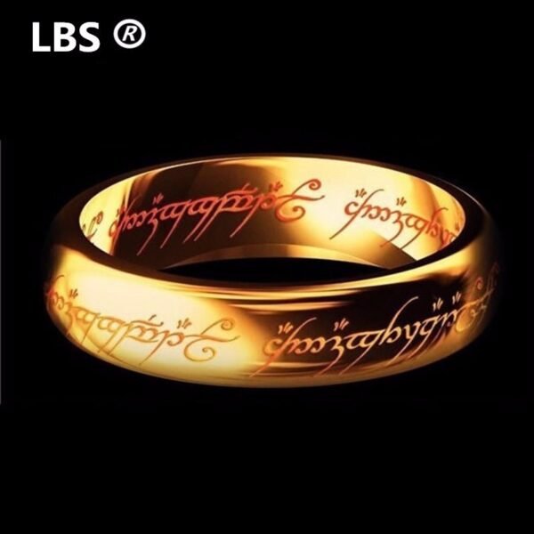 ZORCVENS Midi 2021 Stainless Steel One Color Power Ring Gold Ring Wedding Ring Lovers Fashion Jewelry Women’s Wholesale Rings 4