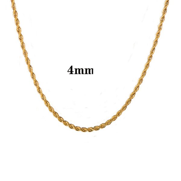 18k gold-plated chain Necklaces 4