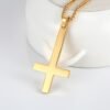 Stylish Titanium Steel Smooth Cross Necklace Pendant – Durable and Trendy Jewelry Necklaces cross 8 Stylish Titanium Steel Smooth Cross Necklace Pendant – Durable and Trendy Jewelry Necklaces cross 8