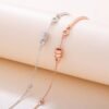 Small Waist Bracelet Female Net Red Rose Gold Bracelet Bracelets 11