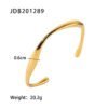 Fashionable And Versatile Gold-plated Stainless Steel Bracelets With Zirconia Bracelets 16