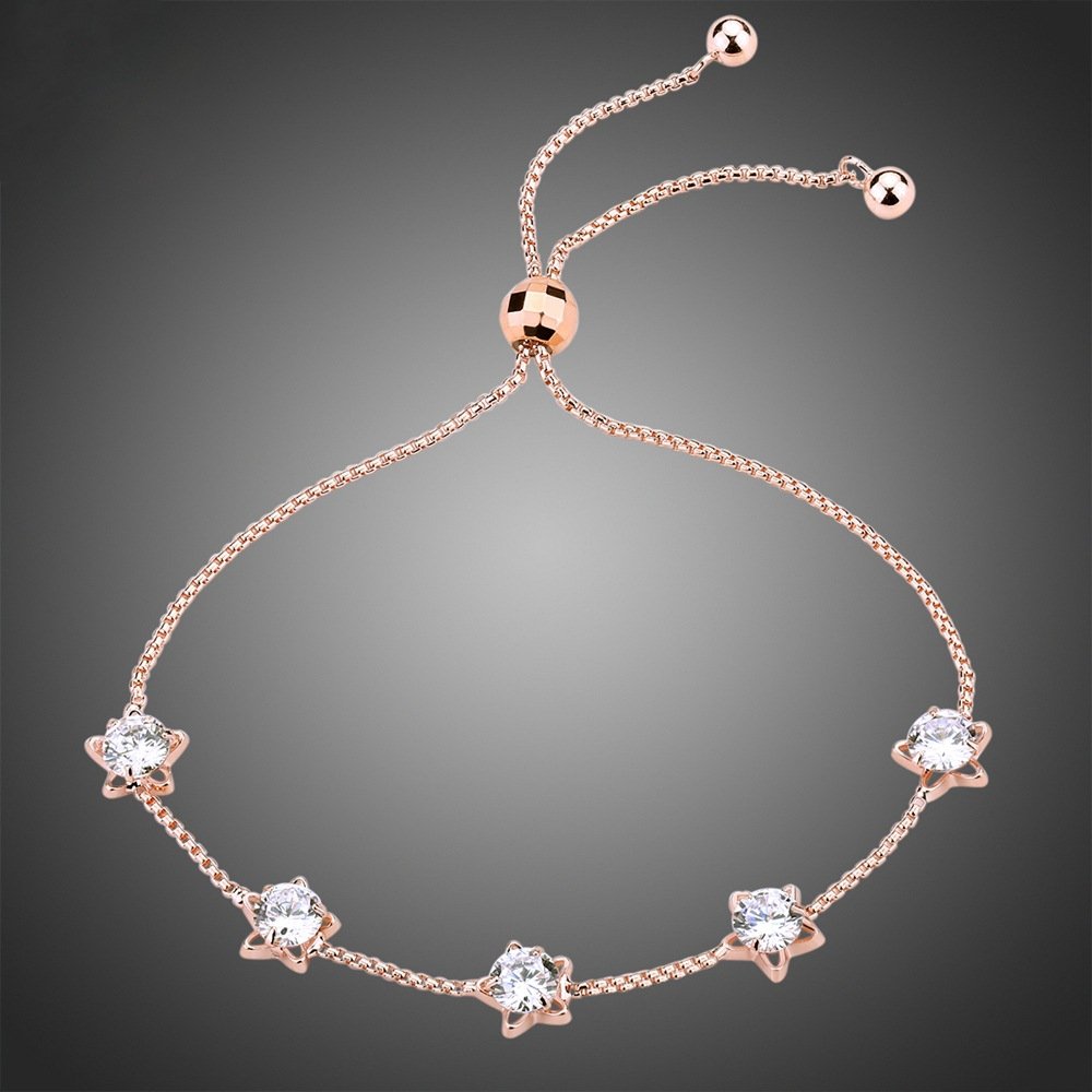 Electroplated 18K rose gold female bracelet Necklaces 6 Electroplated 18K rose gold female bracelet Necklaces 6