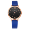 PU leather strap rose gold fashion casual fashion watch ladies black dial watch female models watches 19 PU leather strap rose gold fashion casual fashion watch ladies black dial watch female models watches 19