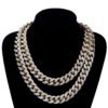 Big gold chain for men in Miami, Cuba Necklaces 11