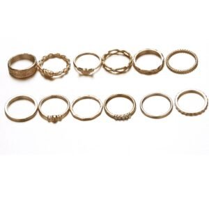 Enchanting Solstice Ring Set Rings