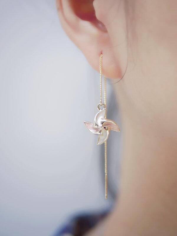 Exquisite small windmill ear cord Necklaces 4