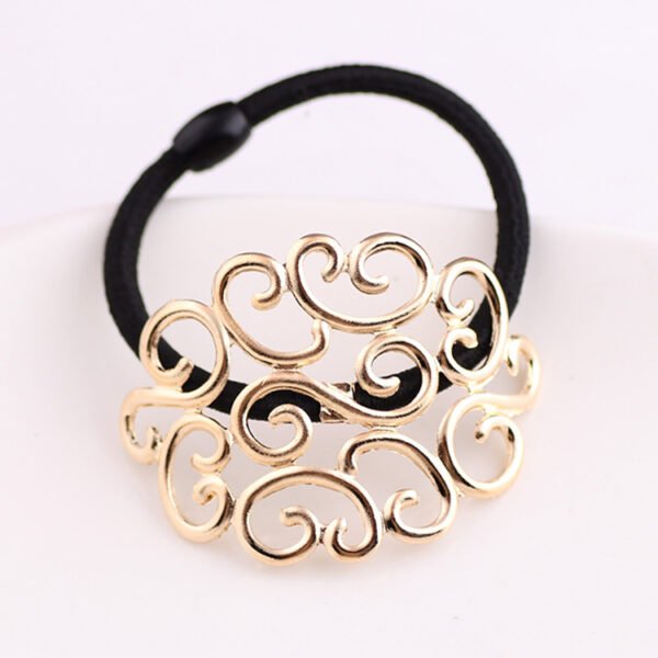 Fashion Alloy Hollow Pattern Hair Tie Other 3