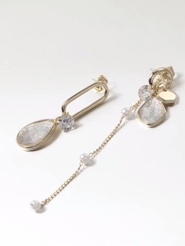 Vintage Opal Long Temperament Pearl Earrings Earrings 4