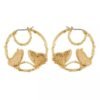 Brass plating real gold earrings Earrings 8 Brass plating real gold earrings Earrings 8