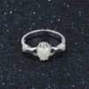 24K White Gold Plated Gemstone Ring BestSelling 14