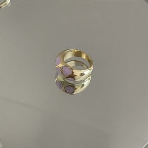 Small Design Metal Temperament Net Celebrity Ring Girl Rings