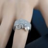 Zircon Number 5 Ring Fashion Elegant Lady Ring Rings 14