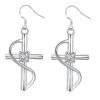 2018 New Cross-border Popular Elongated Cross Earrings Earrings 8