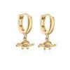 18K Copper Plated Micropaved Zircon Earrings Earrings 20