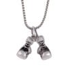 Fashion Gold Necklace Boxing Sport Simplicity Necklaces 12