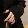 Bow Ring Female Exaggerated Cold Wind Rings 14