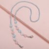 Children’s Anti-lost Multi-purpose Peach Heart Acrylic Bead Mask Chain Necklaces 8 Children’s Anti-lost Multi-purpose Peach Heart Acrylic Bead Mask Chain Necklaces 8