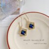 Ins Style Trend Square Diamond Crystal Earrings Earrings 10