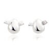 Female silver  angel egg earrings Earrings 7