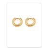 8K Gold Minimalist Earrings Earrings 8