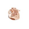 S925 Sterling Silver Rose Gold Bead Charm Pendant Accessories 10