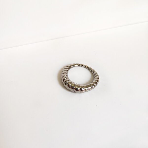 Woven Twill Twist Ring Rings 9