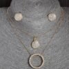 Jewelry set gold women Accessories 6