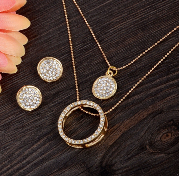 Jewelry set gold women Accessories 5