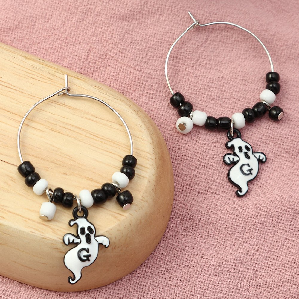 Fun Pumpkin Earrings With Rice Beads Earrings 6 Fun Pumpkin Earrings With Rice Beads Earrings 6