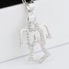 Fashion S925 Silver Guardian Angel Necklace Pendant Necklaces 8