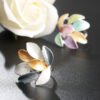 Colorful leaf ladies ring Rings 12