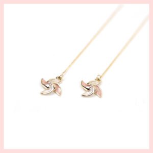 Exquisite small windmill ear cord Necklaces