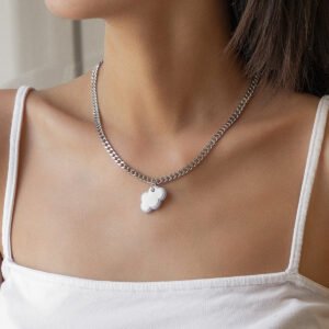 Geometric Cloud Female Clavicle Chain Necklaces