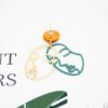 Creative fashion Korean mask earrings Earrings 9