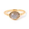 Natural Labradorite Vintage Women’s Ring Light Jewelry Rings 13