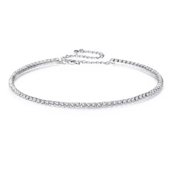 Necklace Short Choker Necklace Jewelry for Women Christmas Crystal Necklace Gold Plated Necklace Silver-plated Necklaces 8
