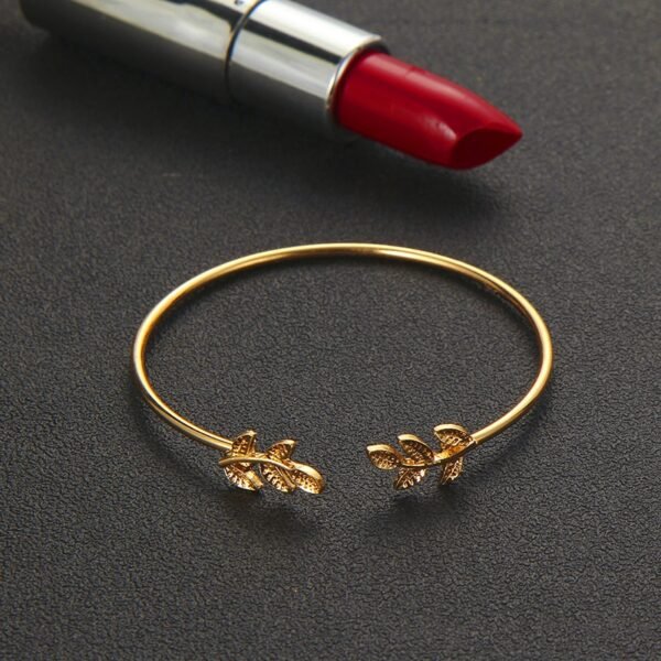Tocona  T Fashion Bohemia Leaf Knot Hand Cuff Link Chain Charm Bracelet Bangle For Women Gold Bracelets Femme Jewelry 6115 Bracelets 7