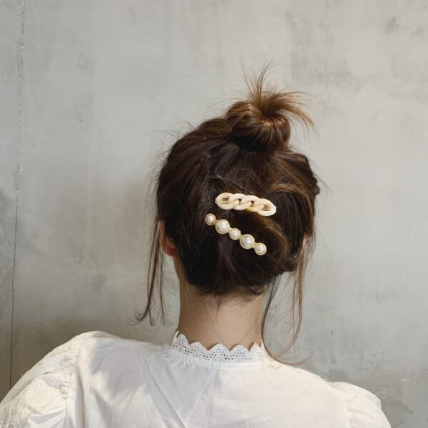 Wind chain pearl hairpin combination Accessories 5